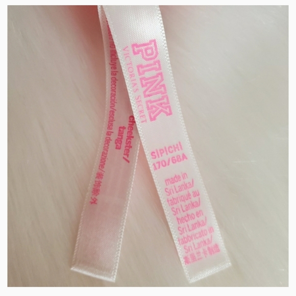 PINK VICTORIA'S SECRET CHEEKSTER PANTY SIZE S - Picture 2 of 3